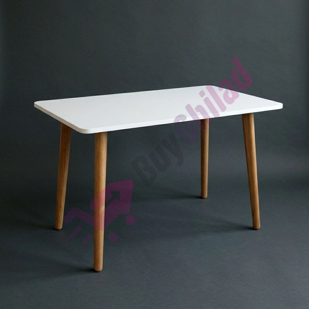 Table scandinave moderne blanc au Maroc - BuyGhilad