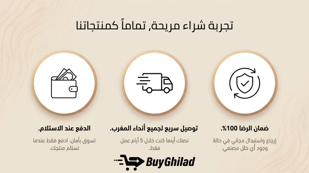 Buyghilad COD maroc