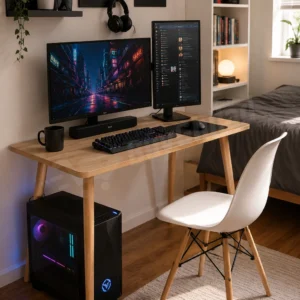 Pack bureau scandinave et chaise moderne au Maroc - BuyGhilad