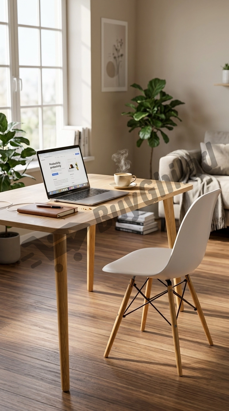 Table scandinave moderne noire au Maroc - Buyghilad